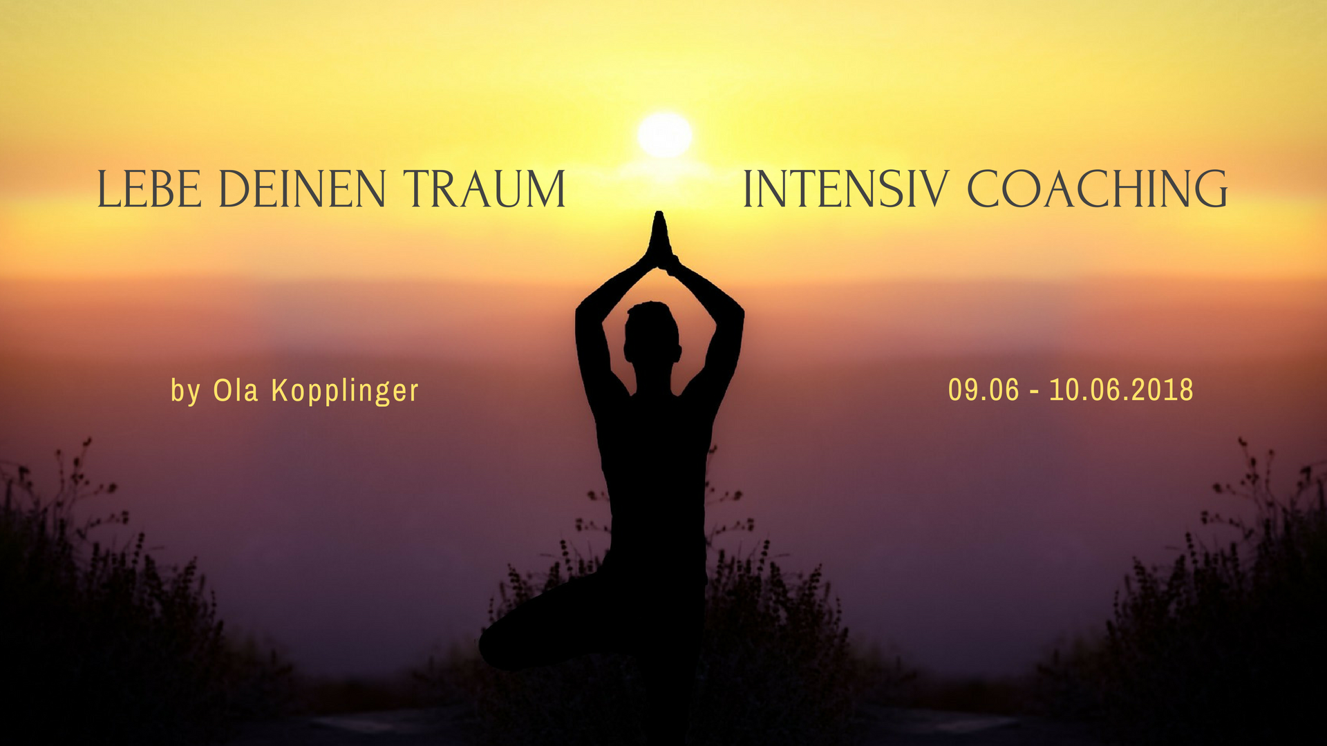 Lebe deinen Traum – Einladung zum Intensiv Coaching